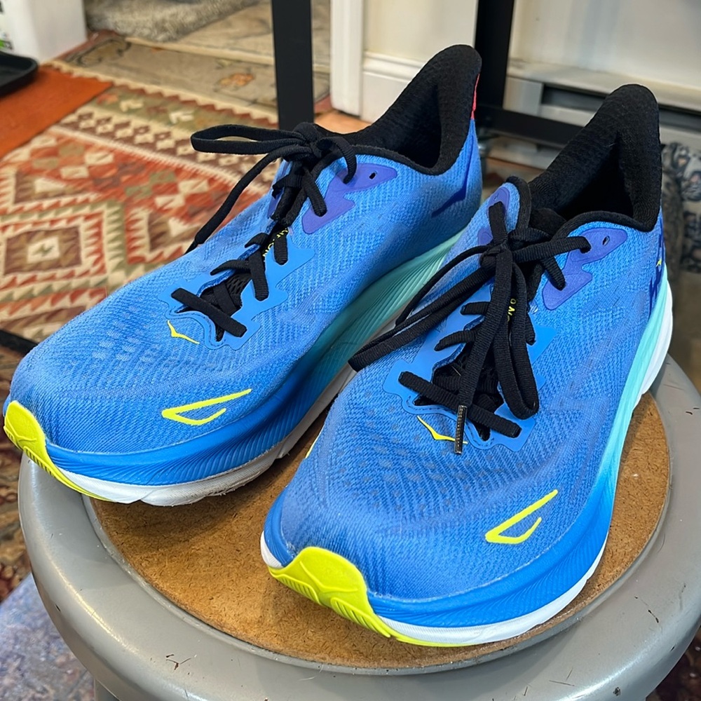Hoka Clifton 9 - used - men’s 10.5 - 274 miles run on them